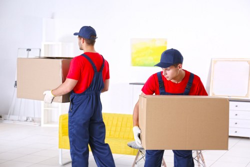 Customer raising a service complaint during a moving job review