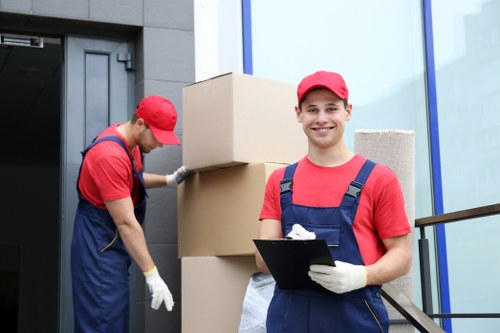 Local removals team helping with a student relocation