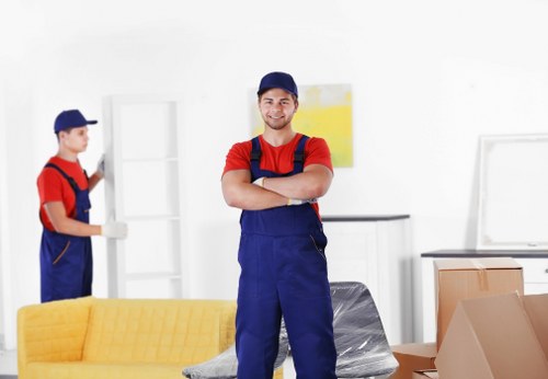 Reliable man with a van service handling careful transport