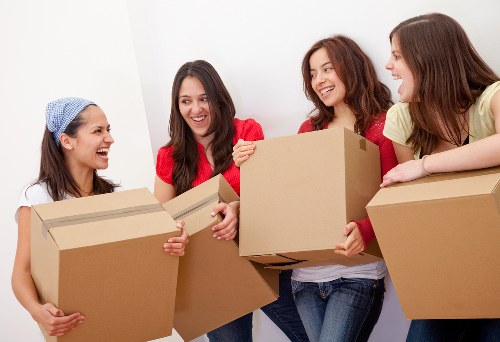 Commercial removal service supporting a local business move