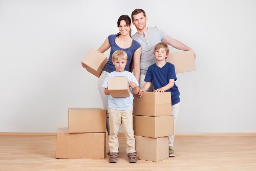 Preparation checklist scene for moving out of a Dagenham flat