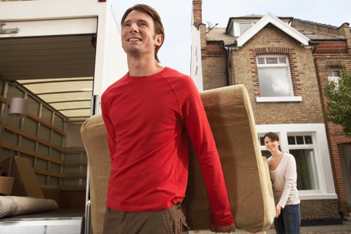 Commercial packing and unpacking support for a business move in Dagenham