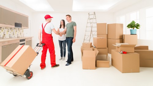 Removal van coverage across Dagenham and nearby areas