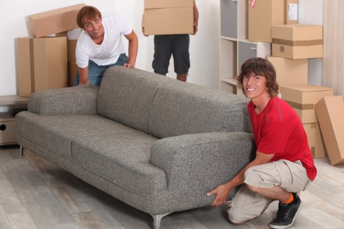 Local furniture removal service handling items for a flat in Dagenham