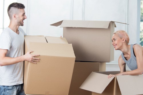 Professional man and van transport in Dagenham