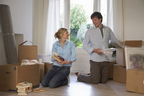 Protective packing materials and cartons for commercial removals in Dagenham