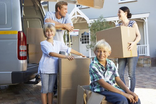 Commercial removals preparation for a business relocation in Dagenham