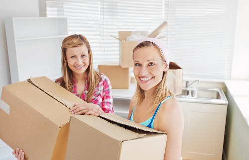 Local moving truck ready for residential and commercial transport