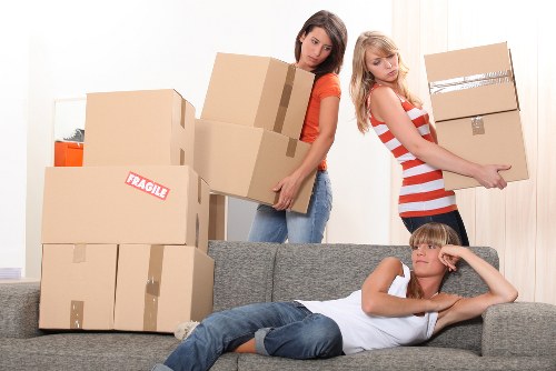Careful handling of a piano during local home removal in Dagenham